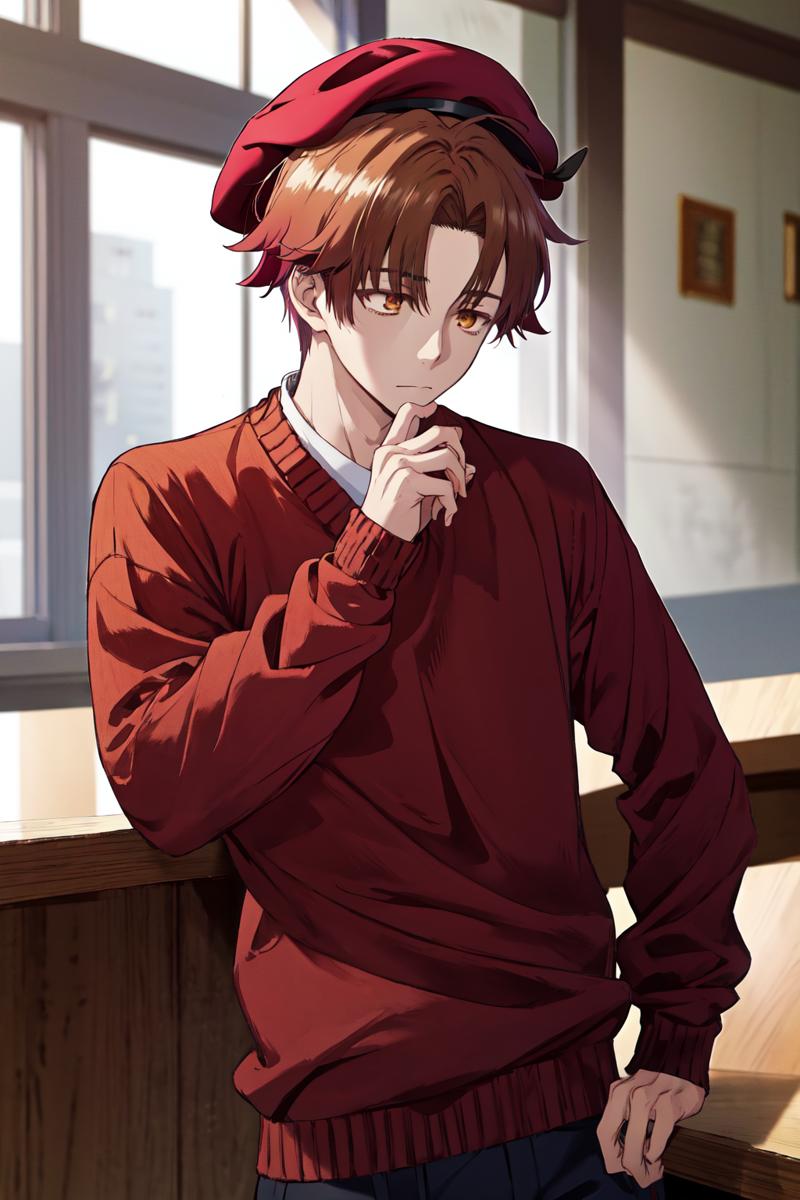 09031-3919474435-masterpiece, best quality, highres, 1boy kiyotaka ayanokoji, ribbed sweater, hat, headwear.png